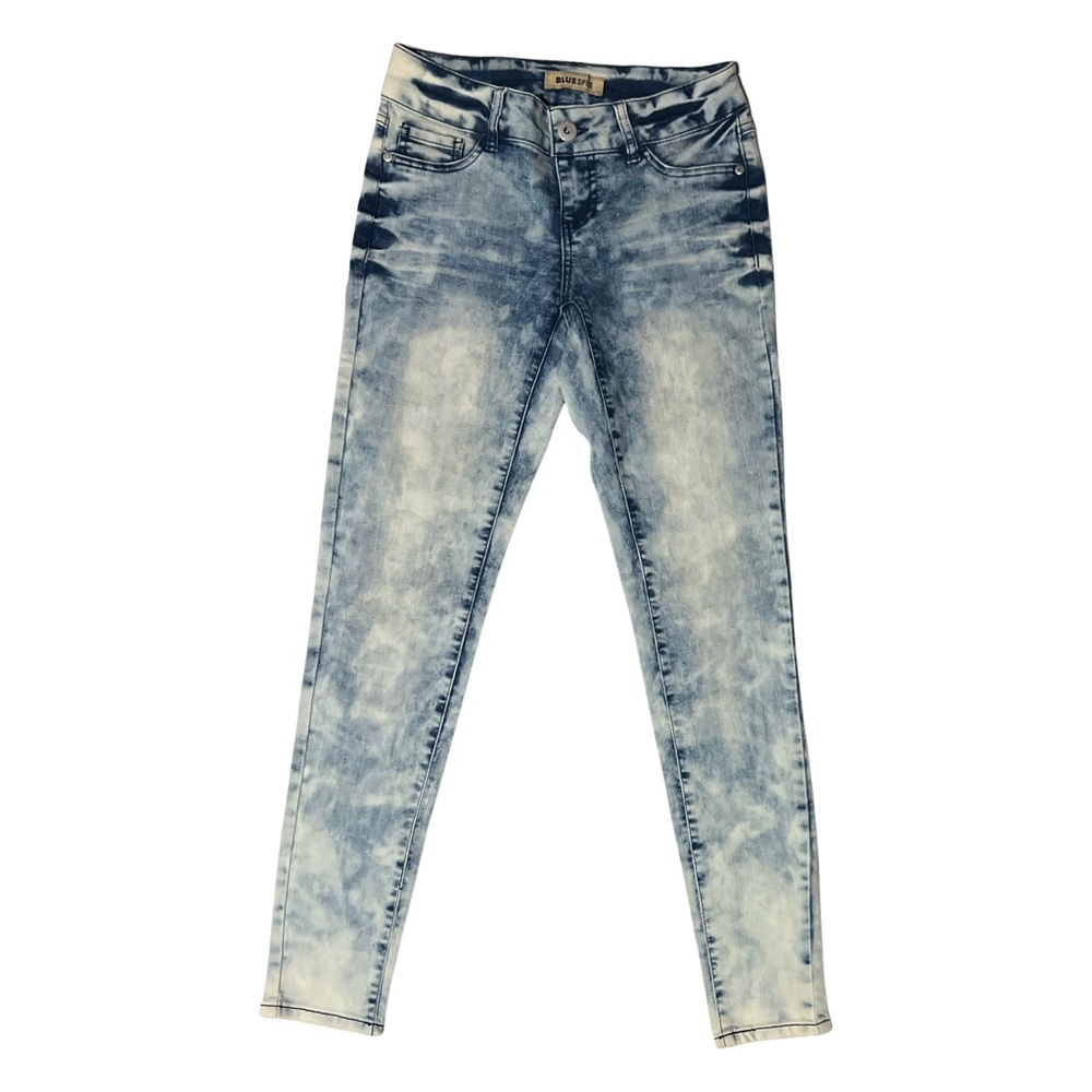 NWOT Blue Spice Acid Wash Skinny Jeans